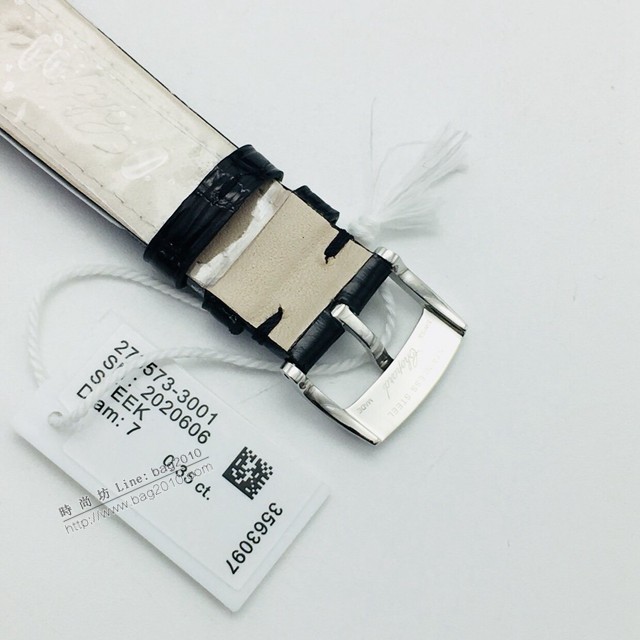 肖邦Chopard機械女士腕表 蕭邦對休閒風格頂級鱷魚皮帶女表  gjs2255